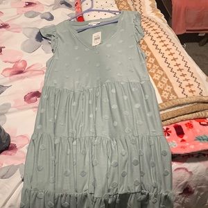 Brand is blu pepper. It was purchased at Dry Goods. Never worn with tags!